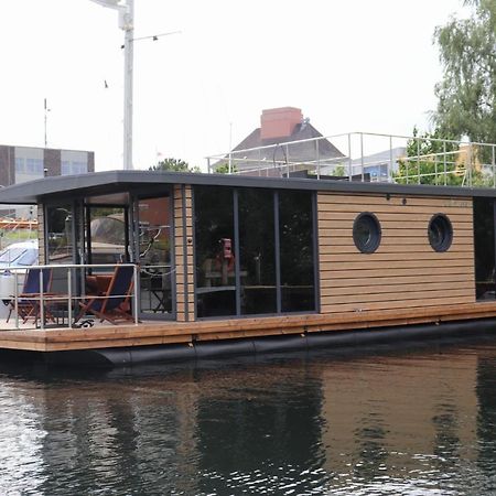 Готель Hausboot Lina In Фленсбург Екстер'єр фото